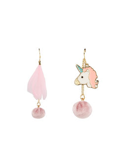 Arendelle - Pink Solid Pair of Earrings