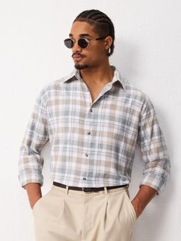 The Souled Store - Multi-Color Checks Collar Neck Shirt