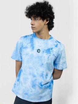 CLAZZEY - Blue Cloud Fade Washed Tee