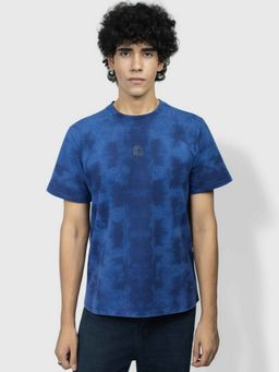 CLAZZEY - Blue Void wave Hand Washed Tee