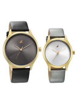 Fastrack - Mixmatched 6803168033AL01 Round Dial Analog Couple