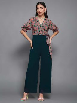Miss Chase - Multi-Color Printed Jumpsuit