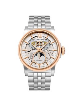 Earnshaw - Architects Limited Edition Automatic Skeleton Moonphase Watch For Mens -ES-8241-33