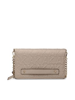 Anne Klein - Beige Textured Crossbody