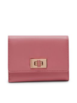 Anne Klein - Pink Turn Lock Wallet