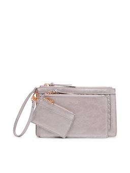 Anne Klein - Silver Pouch (Set Of 3)