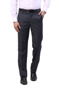 Park Avenue - Luxus Fit Solid Grey Trouser