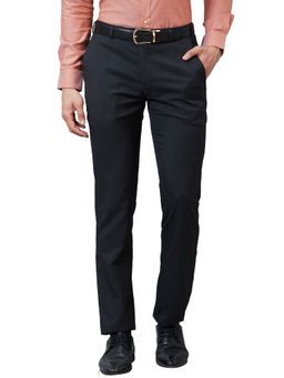 Raymond - Slim Fit Solid Grey Trouser