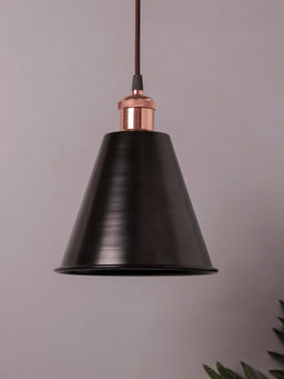 Homesake - Black Guard Metal Ceiling Pendant Lamp Rose Gold