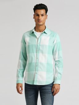 Pepe Jeans - Green Rebel Twill Checks Shirt