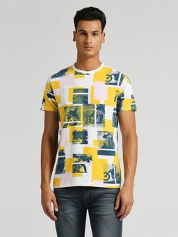 Pepe Jeans - White Macbeth Biker Inspired Graphic T-Shirt