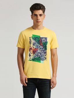 Pepe Jeans - Yellow Montana Stretch T-Shirt