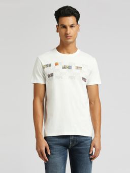 Pepe Jeans - White Vasco Brand Carrier T-Shirt