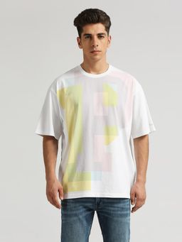 Pepe Jeans - White Walter Oversized Summer T-Shirt