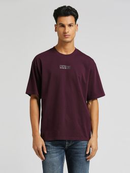 Pepe Jeans - Purple Wayne High Density Oversized T-Shirt