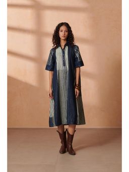 ROHO - Women's Blue Raavi Long Dress