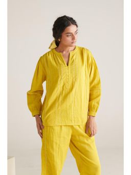 ROHO - Women's Yellow Bloom Top