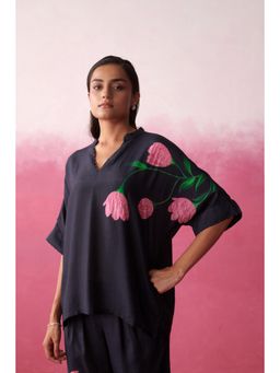 ROHO - Women's Navy Blue Isla Top