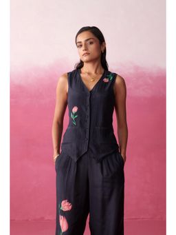 ROHO - Women's Navy Blue Rio Waistcoat