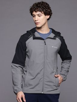 Columbia - Men's Grey Omni Shield Tech Nylon Hoodie