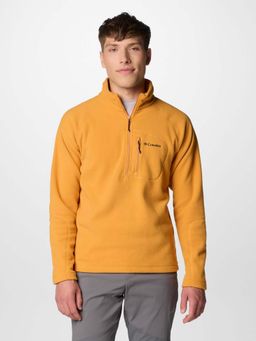 Columbia - Men's Orange Fast Trek Iii Half Zip Fleece Sweatshirt