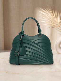ESBEDA - Olive Color Emerald Wave Handbag for Women (M)