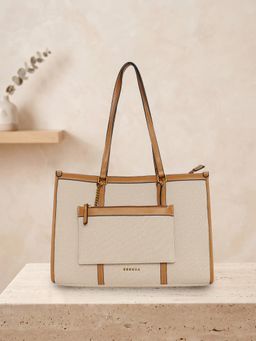 ESBEDA - Beige Color Modern Grace Handbag for Women (L)