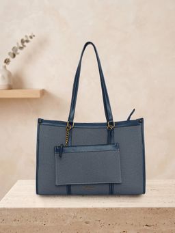 ESBEDA - Navy Blue Color Modern Grace Handbag for Women (L)
