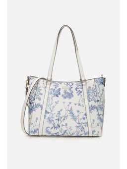 Van Heusen - Women White Print Formal Tote Bag