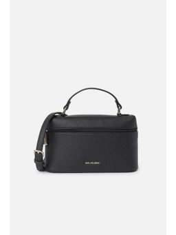 Van Heusen - Women Black Textured Casual Handbag