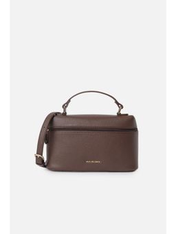 Van Heusen - Women Brown Textured Casual Handbag