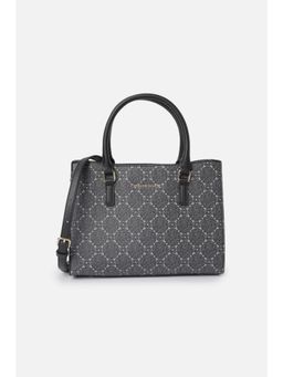 Van Heusen - Women Black Print Casual Handbag