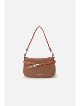 Van Heusen - Women Brown Solid Casual Handbag