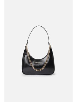 Van Heusen - Women Black Textured Casual Sling Bag