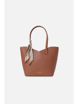 Van Heusen - Women Brown Textured Casual Handbag