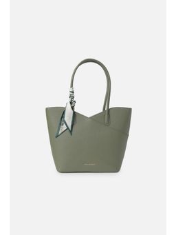 Van Heusen - Women Olive Textured Casual Handbag