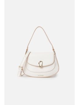 Van Heusen - Women White Solid Casual Sling Bag
