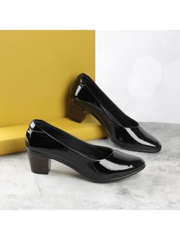 Mochi - Black Formal Pump Heels