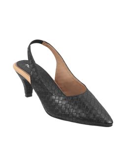 Metro - Black Casual Mules Heels