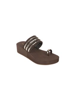 Mochi - Brown Casual Sandal Heels