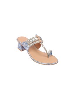 Mochi - Blue Wedding Sandal Heels
