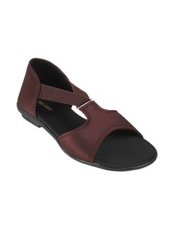 Walkway - Maroon Casual Sandals