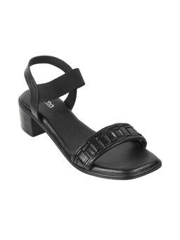 Metro - Black Casual Sandal Heels