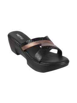 Metro - Black Casual Sandals