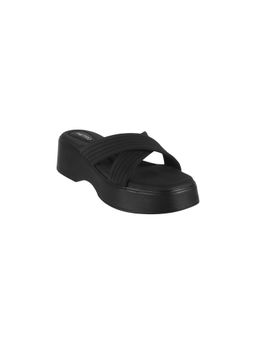 Metro - Black Casual Sandal Heels