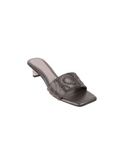 Mochi - Grey Party Sandal Heels