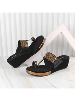 Mochi - Black Party Sandal Heels