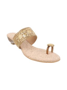 Mochi - Gold Wedding Sandals