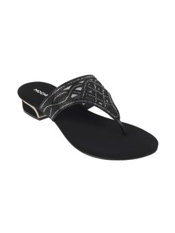 Mochi - Black Wedding Sandal Heels