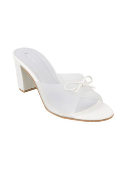 Mochi - White Formal Sandal Heels